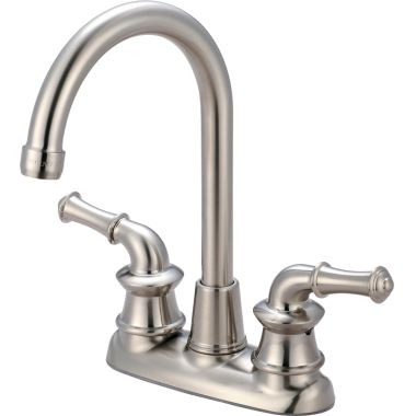 Click here to see Pioneer 5DM100-BN Pioneer Del Mar Two Handle Bar/Prep Faucet, Brushed Nickel - 5DM100-BN
