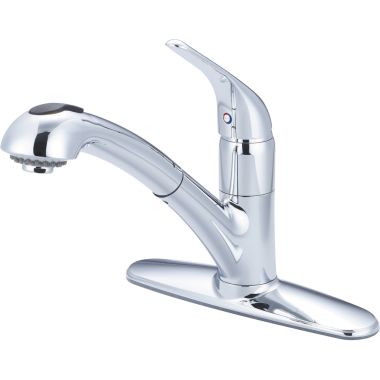 Click here to see Pioneer 2LG220 Pioneer Legacy Single Handle Pull-Out Kitchen Faucet, Chrome - 2LG220