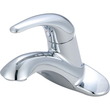 Click here to see Pioneer 3LG161 Pioneer Legacy Centerset Bathroom Faucet, Single-Handle, 1.2 GPM, Metal Lever Handle, ADA, Less Pop-Up, Polished Chrome - 3LG161