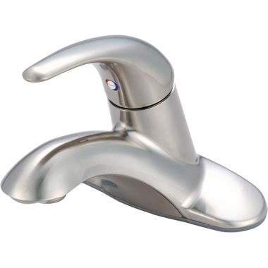 Click here to see Pioneer 3LG161-BN Pioneer Legacy Centerset Bathroom Faucet, Single-Handle, 1.2 GPM, Metal Lever Handle, ADA, Less Pop-Up, PVD Brushed Nickel - 3LG161-BN