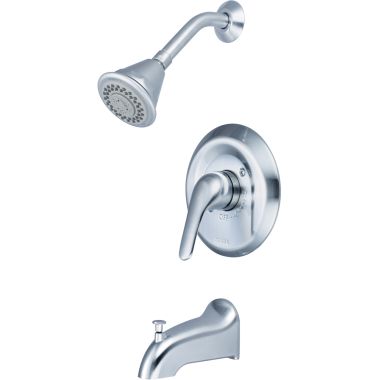 Click here to see Pioneer 4LG100T-SS Pioneer Legacy Single Handle Stainless Steel Tub/Shower Trim, Four-Function, 2.5 GPM, ADA, Lever Handle, 1/2-inch Connection Size - 4LG100T-SS