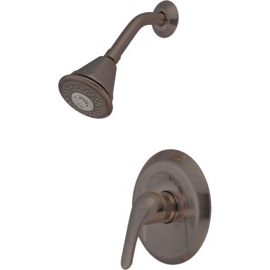 Click here to see Pioneer 4LG300T-ORB Pioneer Legacy 4-Function Shower Faucet with 3-3/8in Showerhead, Metal Lever Handle, Trim Only, 2.5 GPM, Oil Rubbed Bronze - 4LG300T-ORB