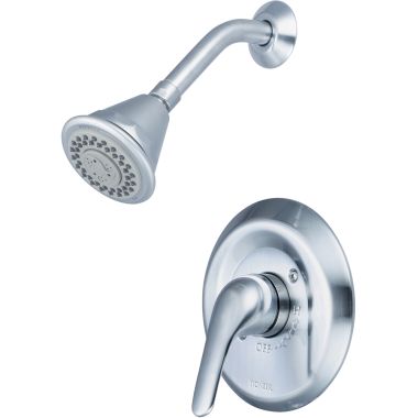 Click here to see Pioneer 4LG300T-SS Pioneer Legacy 4-Function Shower Faucet with 3-3/8in Showerhead, Metal Lever Handle, Trim Only, 2.5 GPM, Stainless Steel - 4LG300T-SS