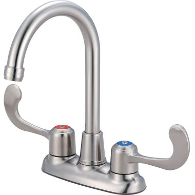 Click here to see Pioneer 5LG120-BN Pioneer Legacy Two Handle Bar/Prep Faucet, 5-3/16