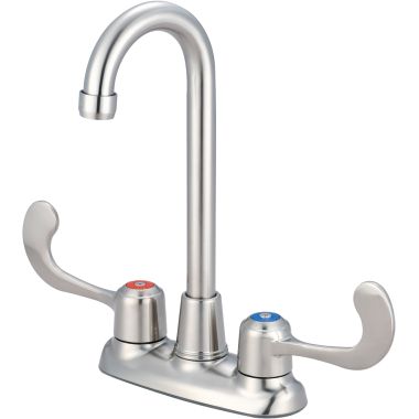 Click here to see Pioneer 5LG220-BN Pioneer Legacy Two Handle Bar/Prep Faucet, Wrist Blade Handles, Brushed Nickel - 5LG220-BN