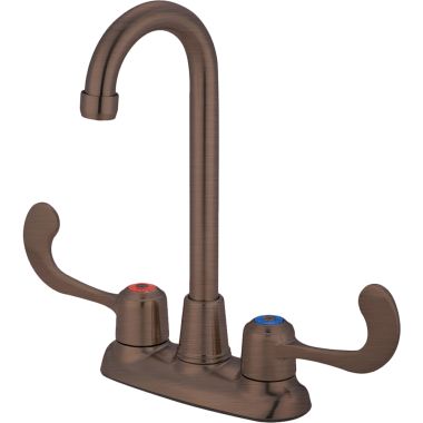 Click here to see Pioneer 5LG220-ORB Pioneer Legacy Two Handle Bar/Prep Faucet, Wrist Blade Handles, Oil Rubbed Bronze - 5LG220-ORB