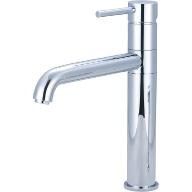 Click here to see Pioneer 2MT160H Pioneer Motegi Single Handle Kitchen Faucet, Bent Nose Spout, Chrome - 2MT160H