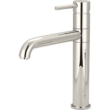 Click here to see Pioneer 2MT160H-PN Pioneer Motegi Single Handle Kitchen Faucet, Bent Nose Spout, Polished Nickel - 2MT160H-PN