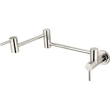 Click here to see Pioneer 2MT600-PN Pioneer Motegi Wall-Mount Pot Filler Faucet, Polished Nickel - 2MT600-PN
