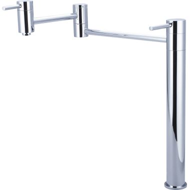 Click here to see Pioneer 2MT700 Pioneer Motegi Deck-Mounted Pot Filler Faucet, Chrome - 2MT700