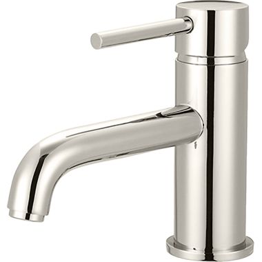 Click here to see Pioneer 3MT161-PN Pioneer Motegi Single-Hole Bathroom Faucet, Bent Nose Spout, Single-Handle, 1.2 GPM, Metal Lever Handle, ADA, Less Pop-Up, Polished Nickel - 3MT161-PN