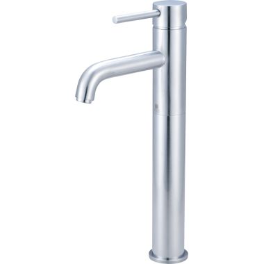 Click here to see Pioneer 3MT168-SS Pioneer Motegi Single-Hole Vessel Bathroom Faucet, Bent Nose Spout, Single-Handle, 1.2 GPM, Metal Lever Handle, ADA, PVD Stainless Steel - 3MT168-SS
