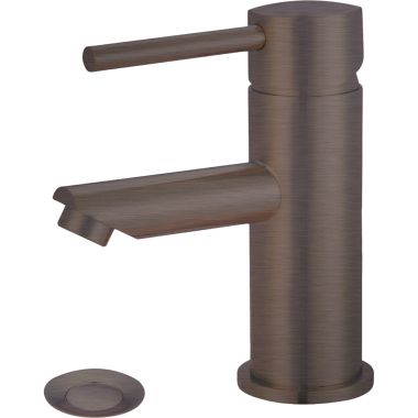 Click here to see Pioneer 3MT170-ORB Pioneer Motegi Single-Hole Bathroom Faucet with Pop-Up Drain, Straight Spout, Single-Handle, 1.2 GPM, Lever Handle, ADA, Oil-Rubbed Bronze - 3MT170-ORB