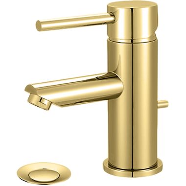 Click here to see Pioneer 3MT170-PB Pioneer 3MT170-PB Single-Handle Lavatory Faucet In A Polished Brass Finish