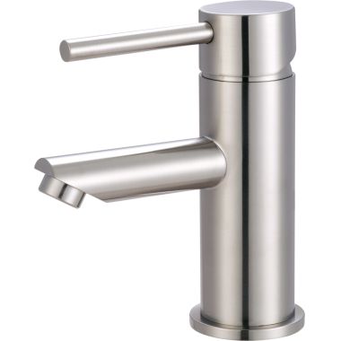 Click here to see Pioneer 3MT171-BN Pioneer Motegi Single-Hole Bathroom Faucet, Straight Spout, Single-Handle, 1.5 GPM, Metal Lever Handle, Less Pop-Up, PVD Brushed Nickel - 3MT171-BN