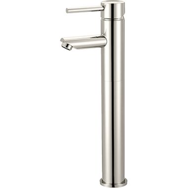 Click here to see Pioneer 3MT178-PN Pioneer Motegi Single-Hole Vessel Bathroom Faucet, Straight Spout, Single-Handle, 1.2 GPM, Metal Lever Handle, ADA, Polished Nickel - 3MT178-PN
