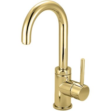 Click here to see Pioneer 3MT181-PB Pioneer 3MT181-PB Single-Handle Lavatory Faucet In A Polished Brass Finish