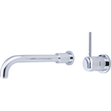 Click here to see Pioneer 3MT800 Pioneer Motegi Widespread Wall-Mount Vessel Bathroom Faucet, Bent Nose Spout, Single-Handle, 1.2 GPM, Lever Handle, ADA, Chrome - 3MT800