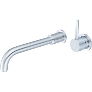 Click here to see Pioneer 3MT800-SS Pioneer Motegi Widespread Wall-Mount Vessel Bathroom Faucet, Bent Nose Spout, Single-Handle, 1.2 GPM, Lever Handle, ADA, Stainless Steel - 3MT800-SS