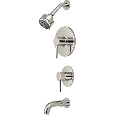 Click here to see Pioneer 4MT100T-PN Pioneer Motegi Single Handle Polished Nickel Tub/Shower Trim with Diverter Valve Trim, Five-Function, 2.5 GPM, ADA, Lever Handle, 1/2-inch Connection Size - 4MT100T-PN
