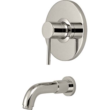 Click here to see Pioneer 4MT200T-PN Pioneer Motegi Wall-Mount Polished Nickel Tub Faucet Trim Set, Single Metal Lever Handle, ADA - 4MT200T-PN