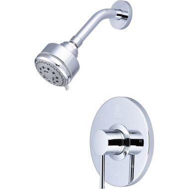 Click here to see Pioneer 4MT300T Pioneer Motegi 5-Function Shower with 3in Showerhead Faucet, Metal Lever Handle, Trim Only, 2.5 GPM, Polished Chrome - 4MT300T