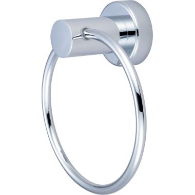 Click here to see Pioneer 7MT034 Pioneer Motegi Round Wall Mounted Hand Towel Ring, Metal Constructed, Chrome - 7MT034