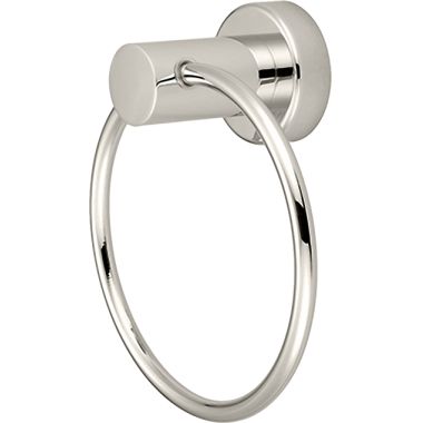 Click here to see Pioneer 7MT034-PN Pioneer Motegi Round Wall Mounted Hand Towel Ring, Metal Constructed, Polished Nickel - 7MT034-PN