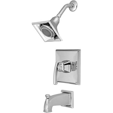 Click here to see Pioneer 4PR100T-SS Pioneer Prenza Single Handle Stainless Steel Tub/Shower Trim, Five-Function, Lever Handle, 2.5 GPM, ADA, 1/2-inch Connection Size - 4PR100T-SS