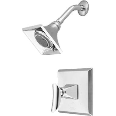 Click here to see Pioneer 4PR300T-SS Pioneer Prenza 5-Function Shower Faucet with 4-1/2in Showerhead, Metal Lever Handle, Trim Only, 2.5 GPM, Stainless Steel - 4PR300T-SS