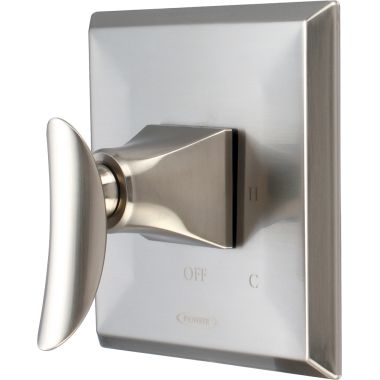 Click here to see Pioneer 4PR400T-BN Pioneer Prenza Valve Trim, Lever Handle, in Brushed Nickel - 4PR400T-BN