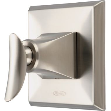 Click here to see Pioneer 6PR101T-BN Pioneer Prenza Diverter Trim, Lever Handle, Brushed Nickel - 6PR101T-BN