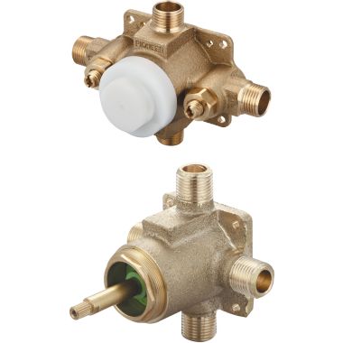 Click here to see Pioneer 4020B-D Pioneer 4020B-D Single-Handle Tub/Shower Trim Set w/ Diverter In Chrome 