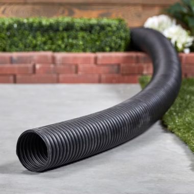 Click here to see ADS 04010100  4in Single Wall Corrugated HDPE Pipe Tubing, 100-Feet Roll, 4-1 - 04010100