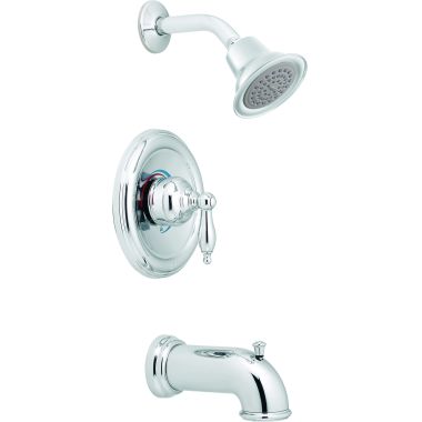 Click here to see Moen TL185 Moen TL185 Chrome Tract Pack Posi-Temp Tub & Shower Trim