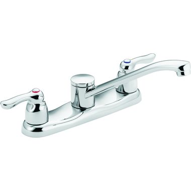 Click here to see Moen 8780 Moen Commercial 8780 Two Handle Kitchen Faucet