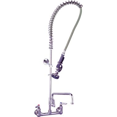 Click here to see T&S Brass B-2187 T&S BRASS B-2187 PRE-RINSE COMM FAUCET COMPLETE W/BRACKET AND 14