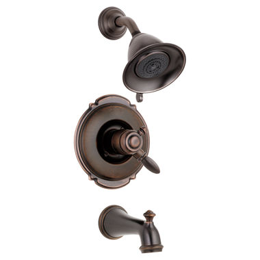 Click here to see Delta T17455-RB Delta Victorian Monitor 17 Series Tub/Shower Trim, 3-Function 2.5 GPM, MultiChoice, Venetian Bronze - T17455-RB