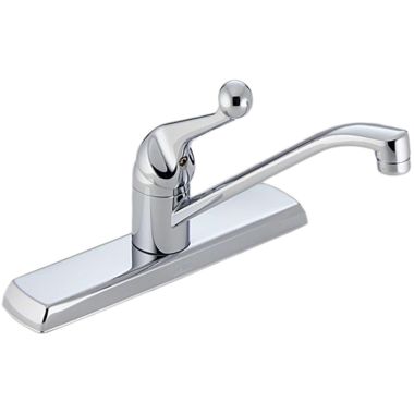 Click here to see Delta 120 Delta 120 Classic Single Handle Kitchen Faucet Chrome