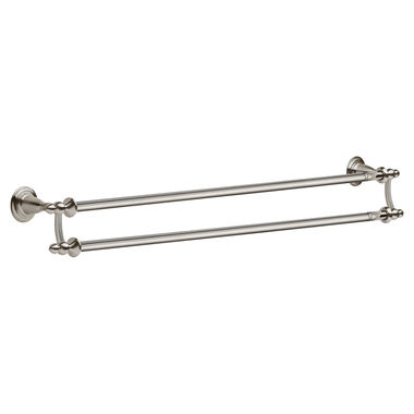 Click here to see Delta 75224-SS Delta 75224 Victorian 24 inch Double Towel Bar in Stainless Steel Finish