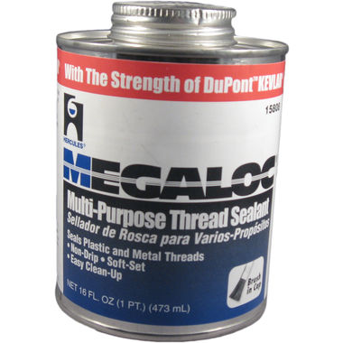 Click here to see Oatey  Hercules Megaloc Multi-Purpose Thread Sealant, Pint