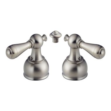 Click here to see Delta H215SS Delta H215SS Metal Lever Handle Set, 2 Pack, Stainless