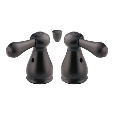 Click here to see Delta H278RB Delta H278RB Leland Metal Lever Handle Set for Bathroom Faucets, 2 Pack, Venetian Bronze