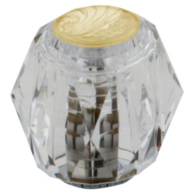 Click here to see Delta H51PB Delta H51PB Clear Knob Handle Kit, Brilliance Polished Brass