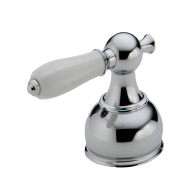 Click here to see Delta H612 Delta H612 Porcelain Lever Handle Set, 2 Pack, Chrome