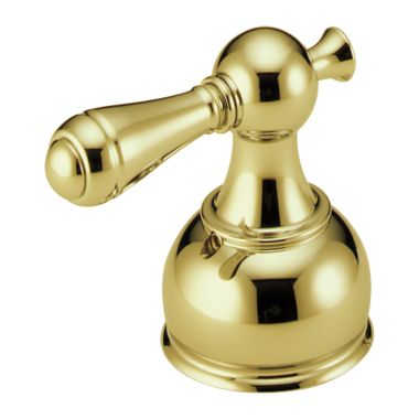 Click here to see Delta H615PB Delta H615PB Brilliance Polished Brass Two Metal Lever Handle Kit