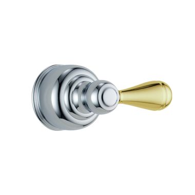 Click here to see Delta H75CB Delta H75CB Metal Lever Handle Kit for Tub and Shower, Chrome and Brilliance Brass