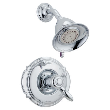 Click here to see Delta T17255 Delta Victorian Monitor 17 Series 3-Setting Shower Trim, 2.5 GPM, Polished Chrome - T17255