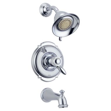 Click here to see Delta T17T455 Delta T17T455 Victorian TempAssure 17T Series Tub/Shower Trim - Chrome
