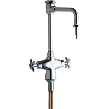 Click here to see Chicago Faucet 930-CP Chicago Faucets 930-CP Hot and Cold Water Mixing Faucet with Vacuum Breaker